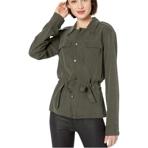 PAIGE Tierra Jacket Dark Olive Green Size Small